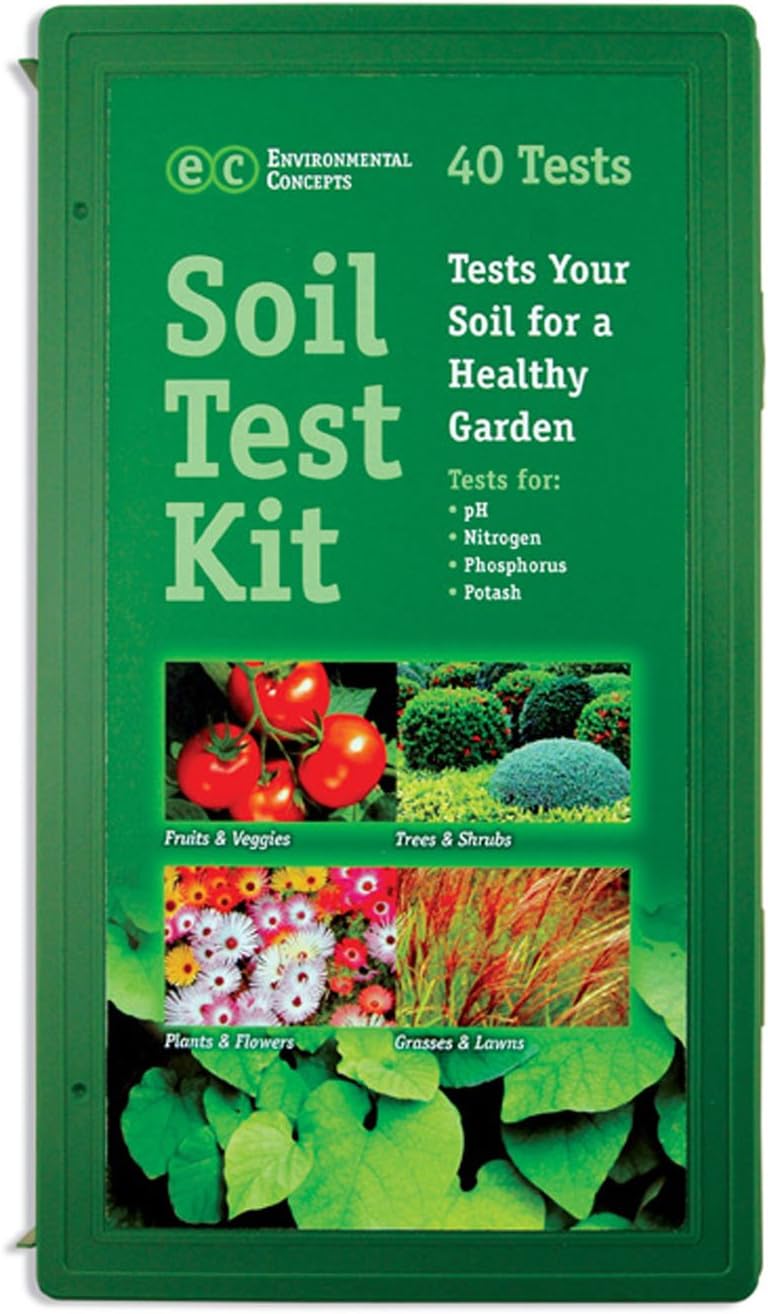 Luster Leaf 1662 Professional Soil Test Kit - 40 Tests for pH, Nitrogen, Phosphorus, and Potash - Image 1